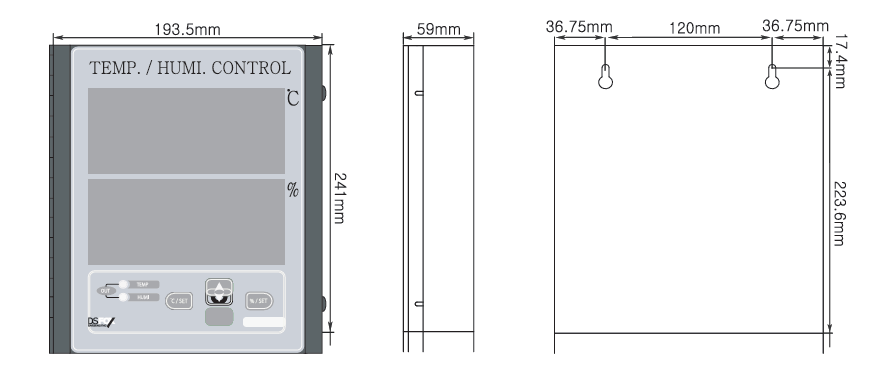KÍCH THƯỚC ĐỒNG HỒ FOX-300JR1